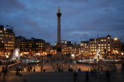 Trafalgar Square at Night